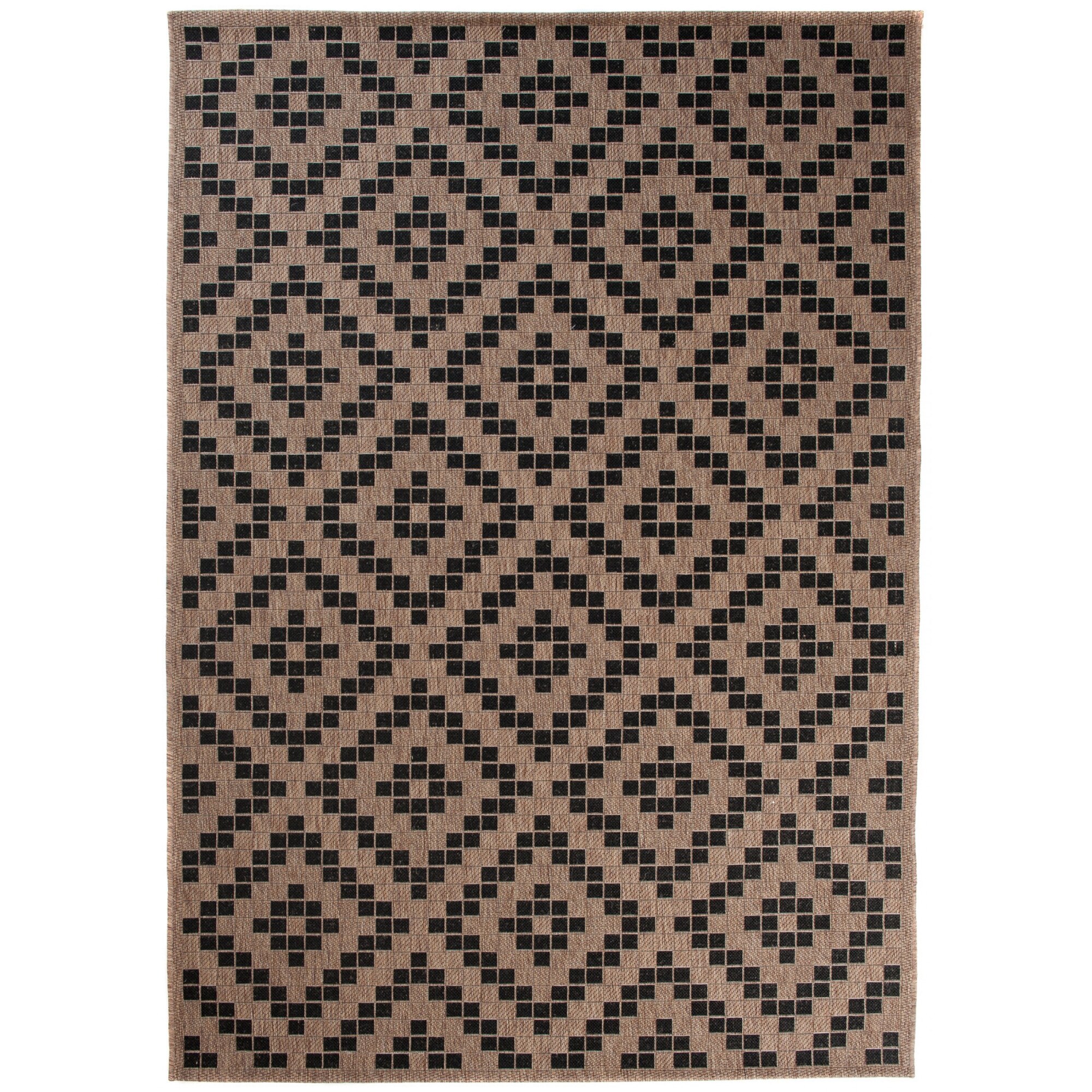 Covor Floorlux Sisal Chemex 20147 negru 120x170
