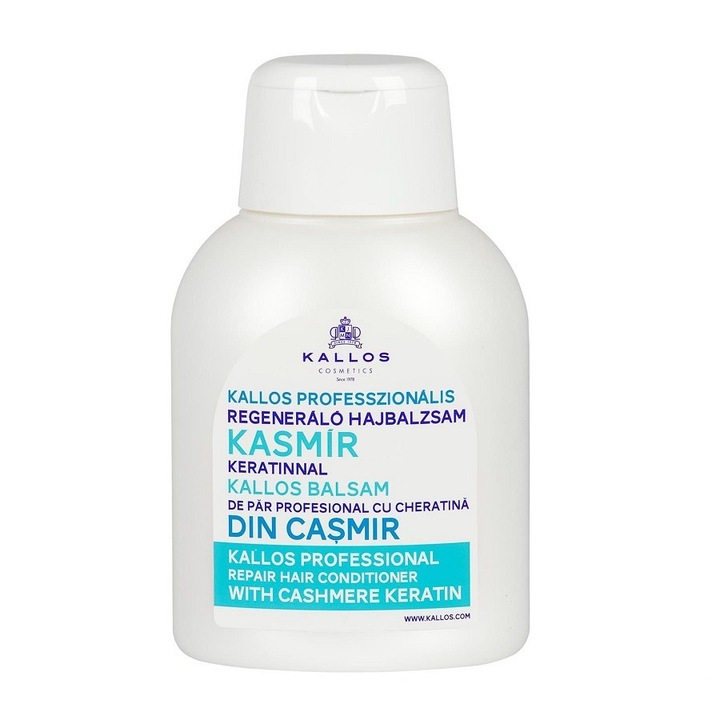 Balsam Kallos, cu Keratina din casmir, 500 ml