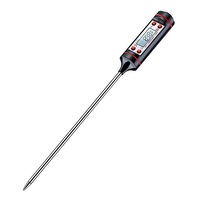 termometru digital pentru mancare anpro contine sonda si se utilizeaza pentru bucatarie lichide alimente prajituri lactate ceara mancare negru imagen 4_0_
0