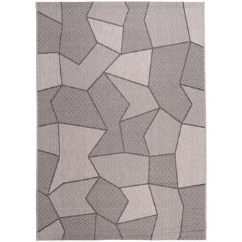 Covor Floorlux Sisal Chemex 20280 / negru,argint 140x200 Covor Floorlux Sisal Chemex 20280 / negru,argint 140x200