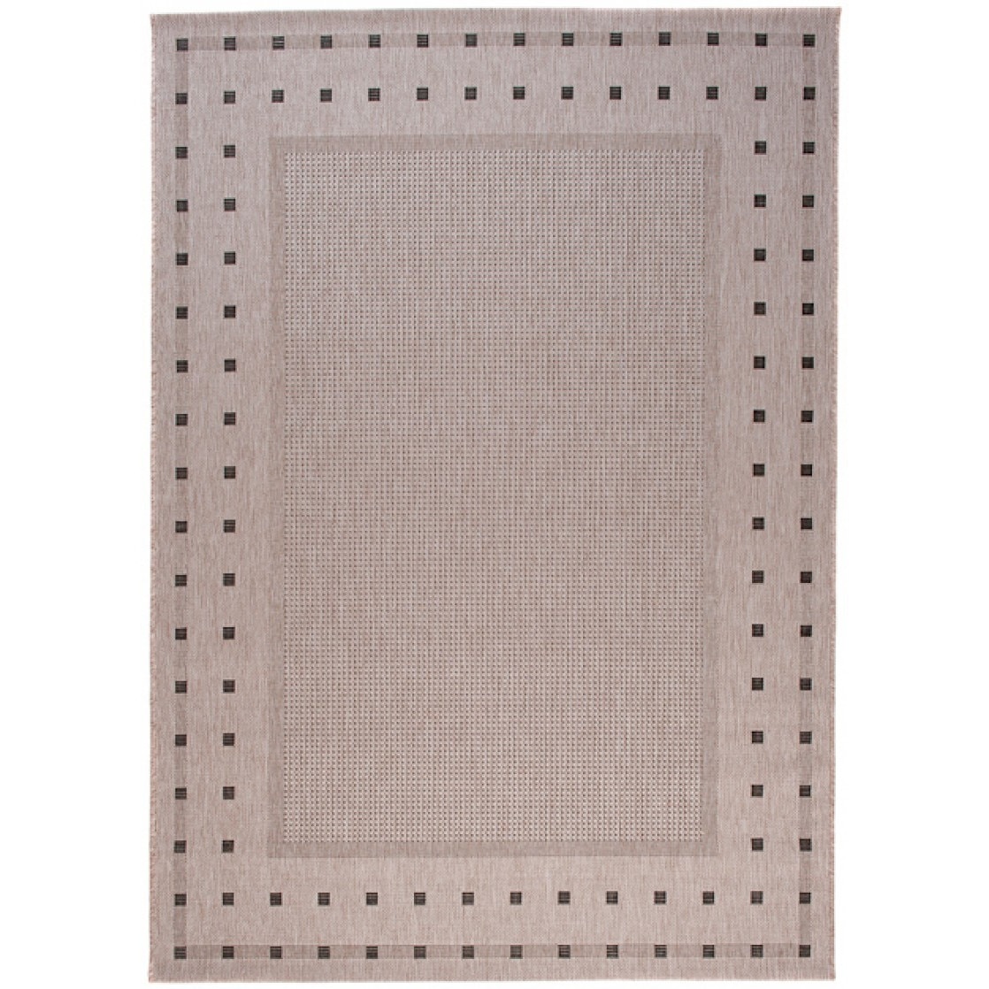 Covor Floorlux Sisal Chemex 20329 / negru,argint 200x290