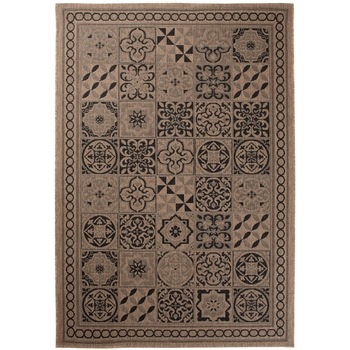 Covor Floorlux Sisal Chemex 20369 e / negru 80x150 Covor Floorlux Sisal Chemex 20369 e / negru 80x150