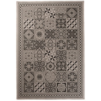 Covor Floorlux Sisal Chemex 20369 / negru,argint 200x290 Covor Floorlux Sisal Chemex 20369 / negru,argint 200x290