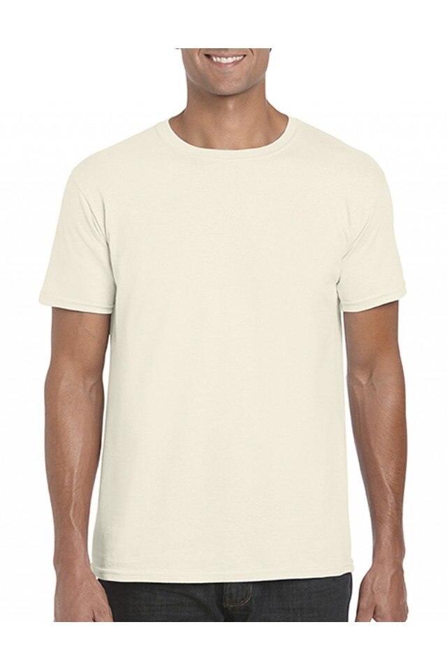 Tricou barbati, Alan, Gildan, Crem