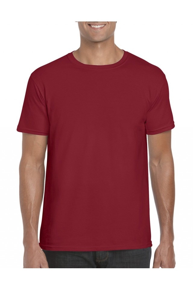 Tricou barbati, Alan, Gildan, Rosu cireasa