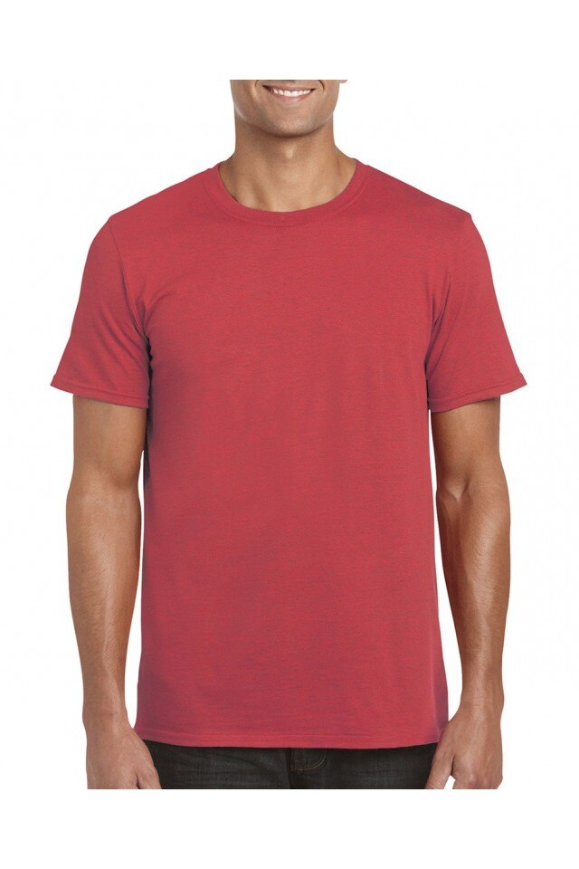 Tricou barbati, Alan, Gildan, Rosu