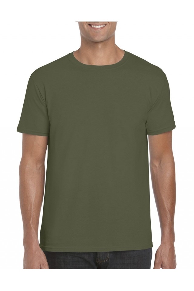 Tricou barbati, Alan, Gildan, Kaki