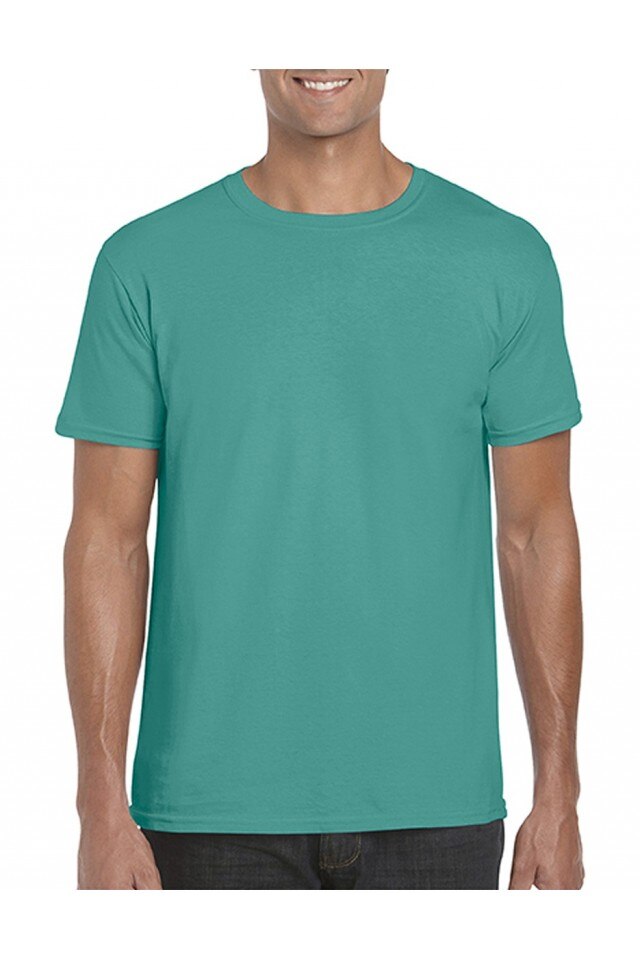 Tricou barbati, Alan, Gildan, Verde jad