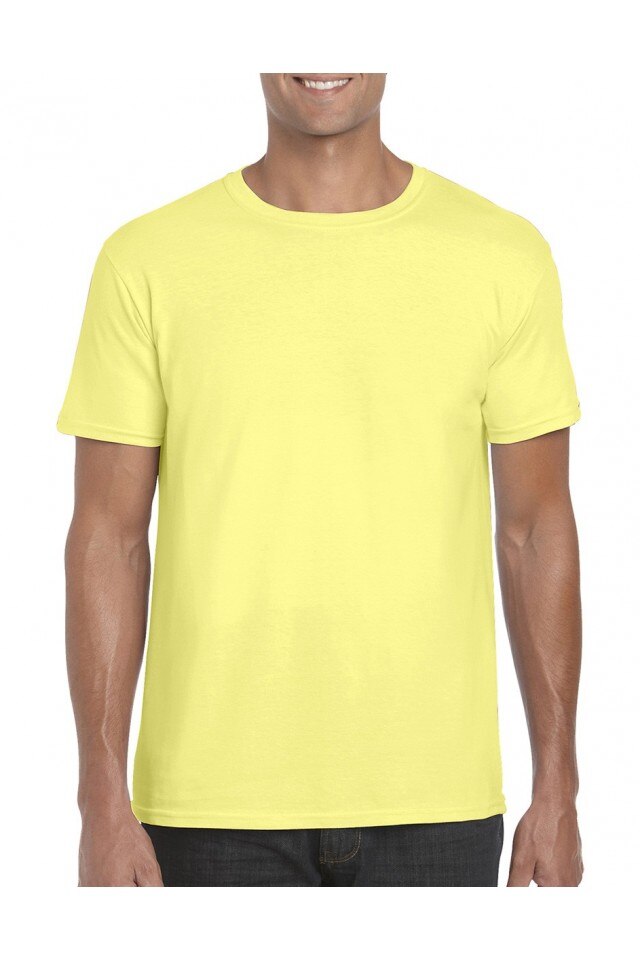 Tricou barbati, Alan, Gildan, Galben