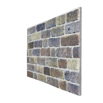 Panou decorativ din polistiren de imitatie caramida in relief, 651-205, 120x50x2 cm Panou decorativ din polistiren de imitatie caramida in relief, 651-205, 120x50x2 cm