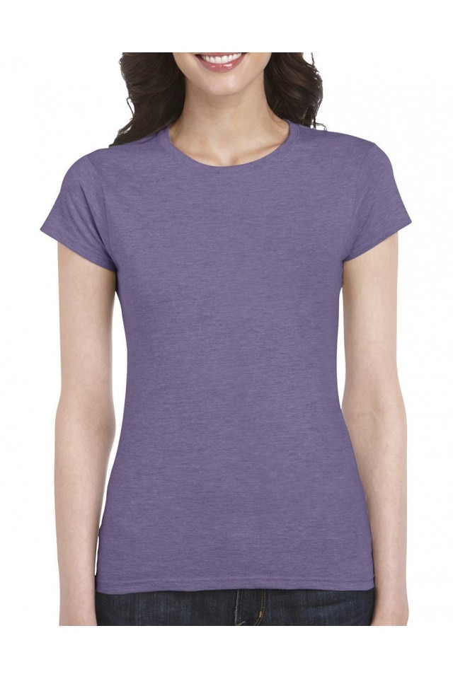 Tricou laurentia, heather purple, Mov Heather, M