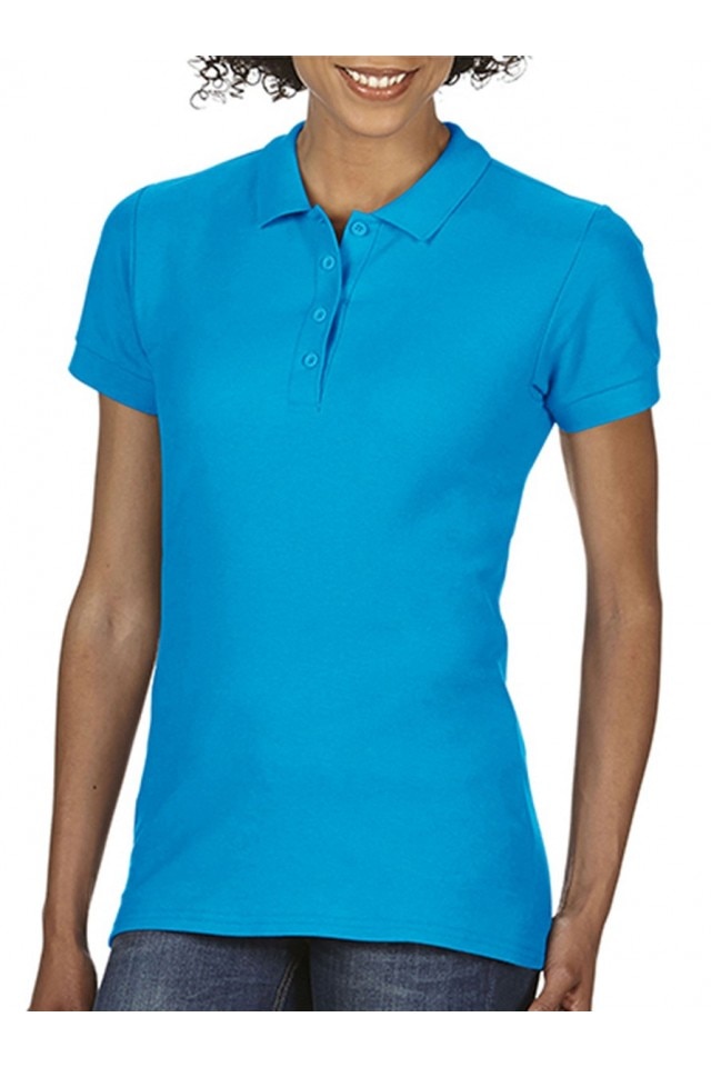 Tricou polo tasha, sapphire, Albastru safir