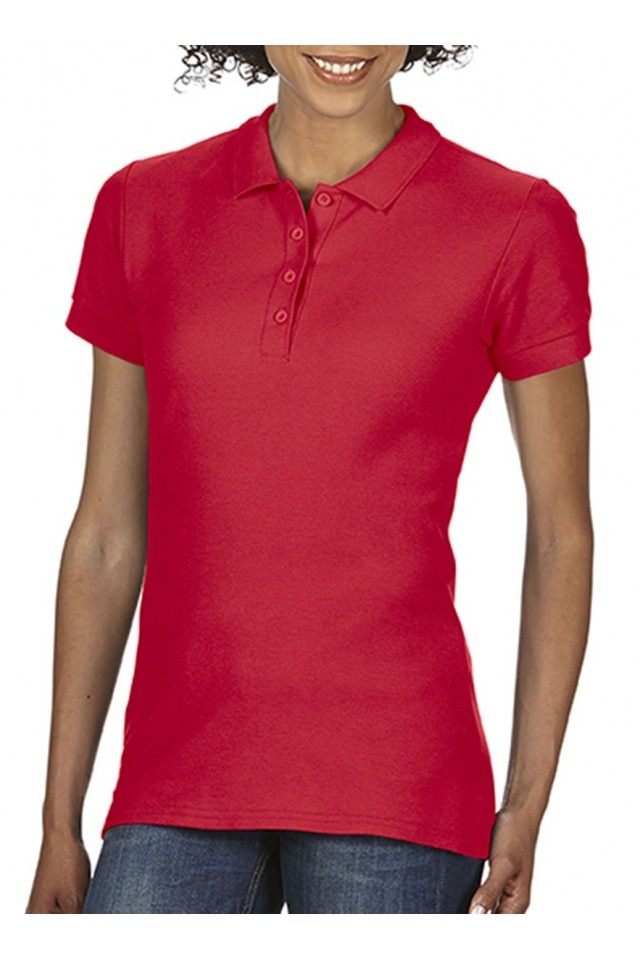 Tricou polo tasha, red, Rosu