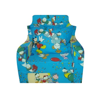 Fotoliu extensibil MELI & MAIA Albastru Mickey Fotoliu extensibil MELI & MAIA Albastru Mickey