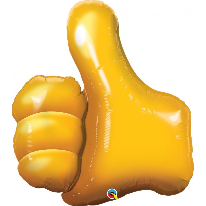 Balon folie figurina thumbs up!, 89 cm, Qualatex 47575