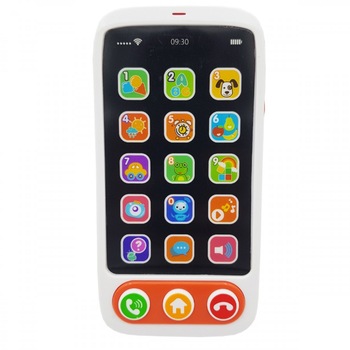 Jucarie interactiva telefon Huanger Touch + 18 luni Jucarie interactiva telefon Huanger Touch + 18 luni