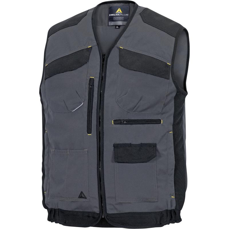 Vesta de salopeta MACH SPIRIT, M, Delta Plus, gri - negru, M5GI2GNTM