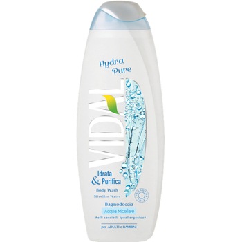 Gel de dus Vidal Hydra Pure 500 ml Gel de dus Vidal Hydra Pure 500 ml