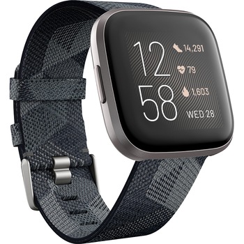 Ceas smartwatch Fitbit Versa 2 Special Edition, NFC, Smoke Woven Ceas smartwatch Fitbit Versa 2 Special Edition, NFC, Smoke Woven