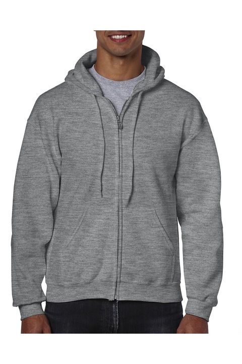 Hanorac emanuel, Gildan, Gri grafit