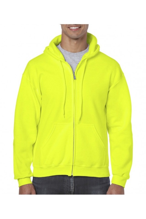 Hanorac emanuel, Gildan, Safety Green