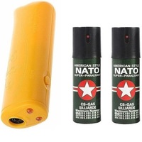 kit de autoaparare k9-3ab aparat cu ultrasunete si lanterna impotriva cainilor agresivi cu functie de dresaj si baterie inclusa  2x spray paralizant globalport retail imagen 18_0_
0
