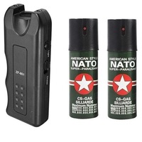 kit de autoaparare k9-3b aparat cu ultrasunete si lanterna impotriva cainilor agresivi cu functie de dresaj si baterie inclusa  2x spray paralizant globalport retail imagen 31_0_
0