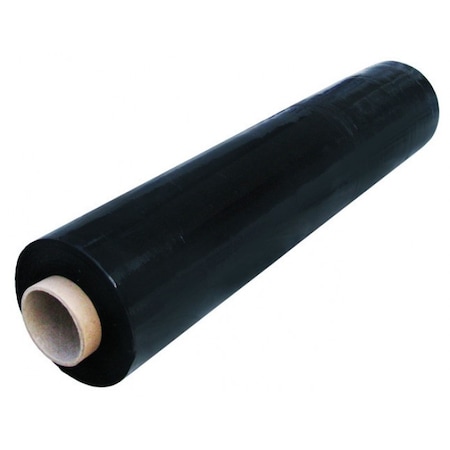Folie stretch neagra uz manual 23 microni,1,4 kg brut, tub de 150 gr - 1 rola
