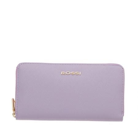 Portofel Rossi, RSC0400, Violet, Piele autentica