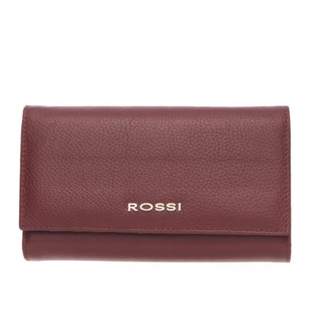 Portofel Rossi, RSC0317, Bugundy, Piele autentica
