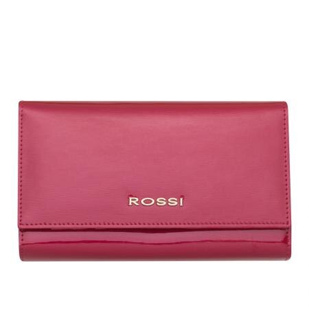 Portofel Rossi, RSC0304, Roz, Piele autentica
