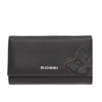 Portofel Rossi,RSC0313, Negru, Piele autentica Portofel Rossi,RSC0313, Negru, Piele autentica