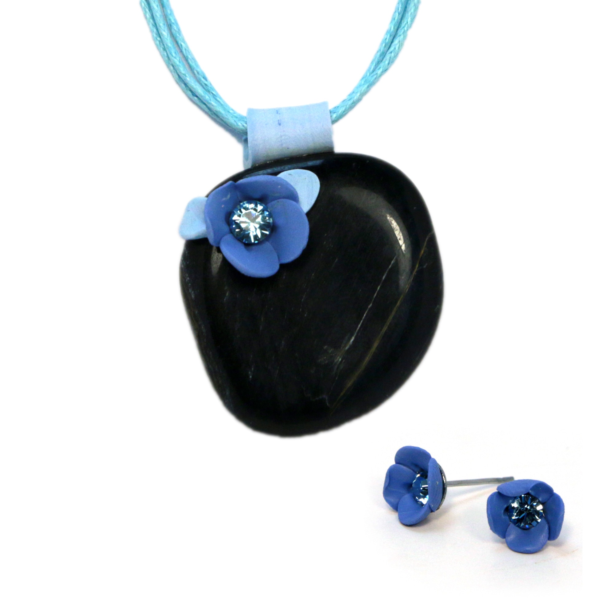 Set Onix cu cristale , Miidefloriart, model 05