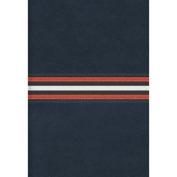 Rvr 1960 Biblia Letra Grande Tamano Manual, Azul Marino Piel Fabricada Edicion Con Cierre, B&h Espanol Editorial (Editor)
