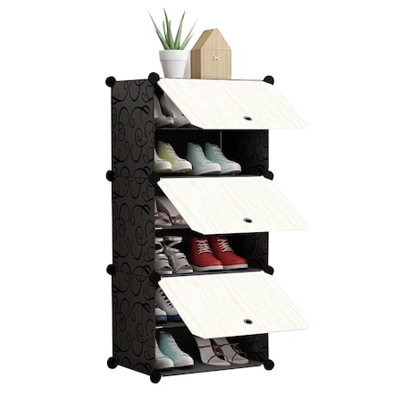 Pantofar 6 Nivele Negru, D2660N