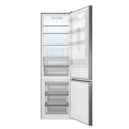 Combina frigorifica Teka NFL 430 S e-Inox, No Frost, 201 cm, 326 litri, clasa E, e-Inox