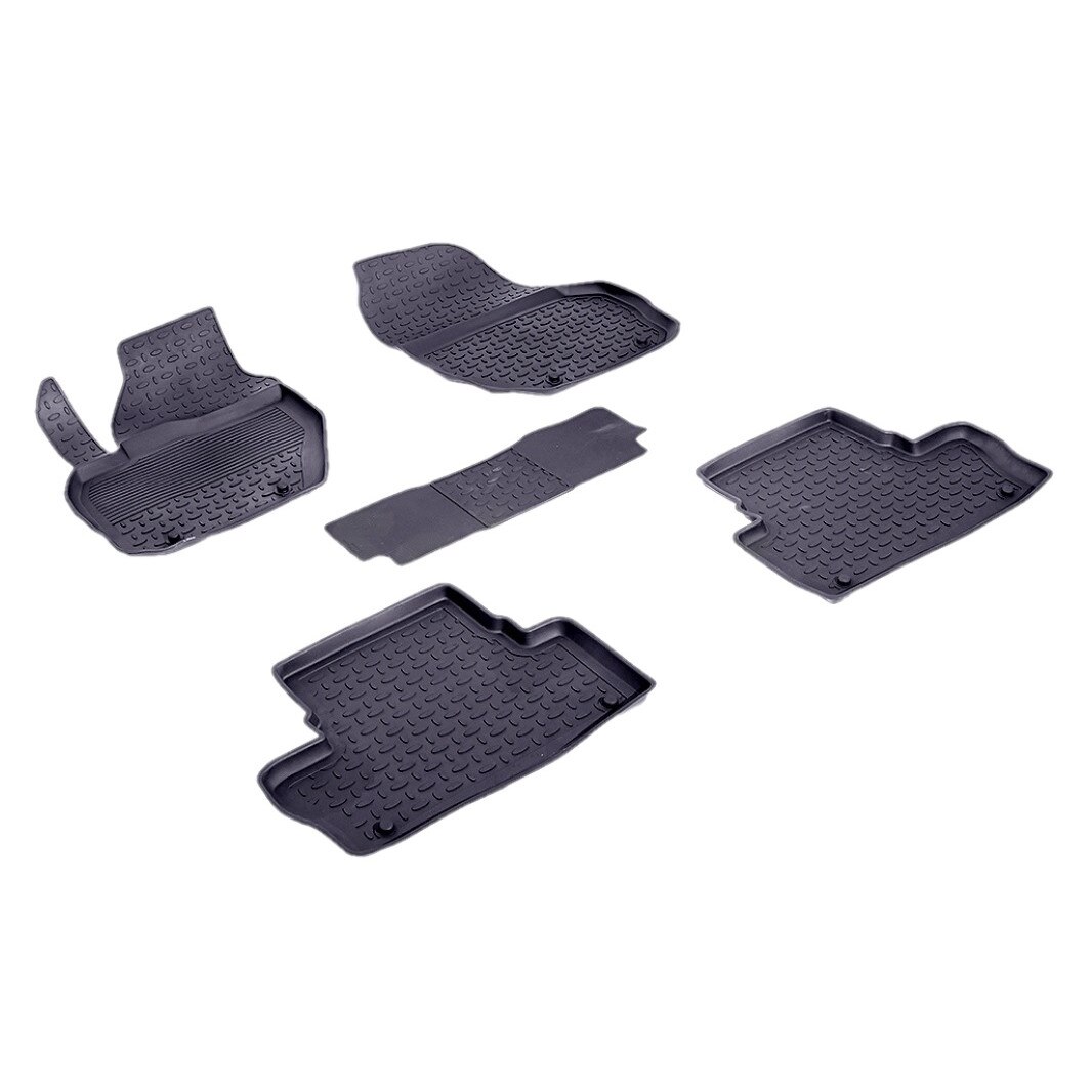 Set covoare Volvo XC60 I 2009-2017(5 bucati) cauciuc tavita (85086)
