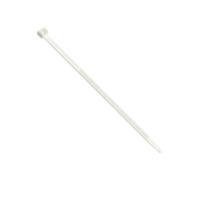 Brida plastic 4.5 x 120 alb set 100 buc Elematic