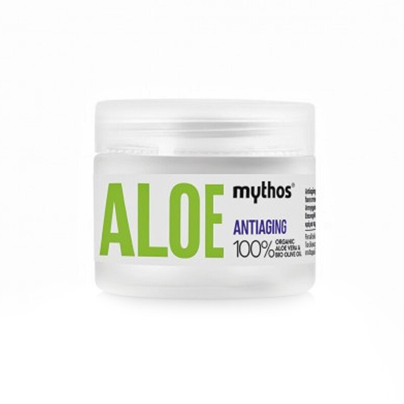 Crema antiaging cu aloe vera organica si ulei de masline bio Mythos, 50ml