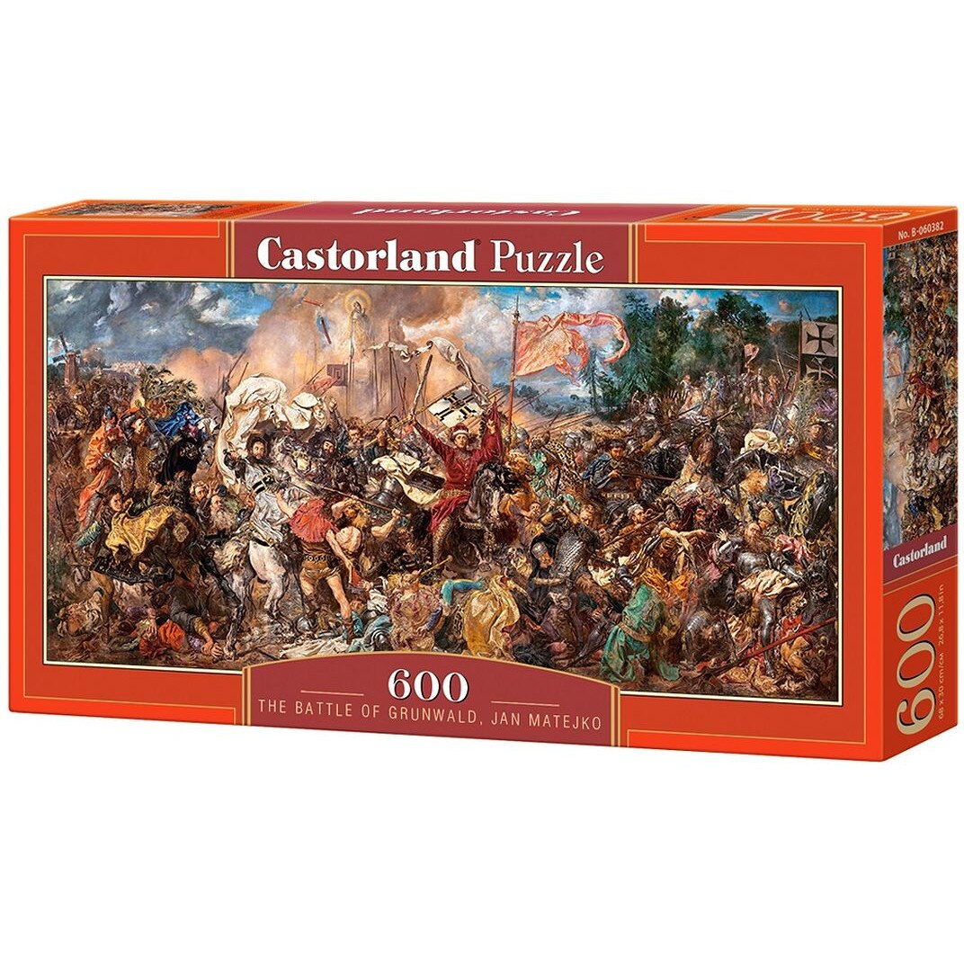 Puzzle Castorland Jan Matejko: The Battle of Grunwald, 600 piese