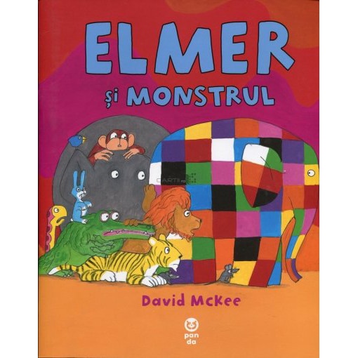 Elmer si monstrul - David Mckee