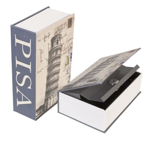 Cutie-seif Book from Pisa, 18 x 11 x 5 cm, Yankee Land