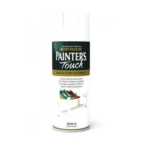 Vopsea spray Painters Touch alb satin 400ml