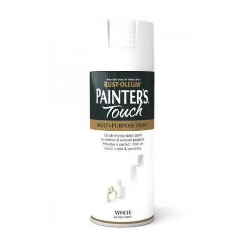 Vopsea spray Painters Touch alb lucios 400ml