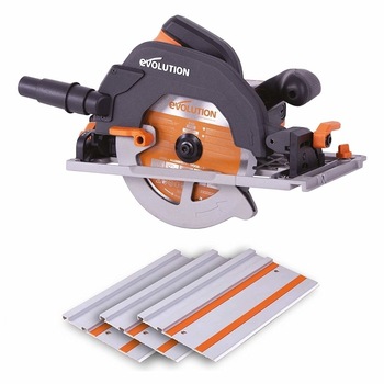 Fierastrau circular de mana cu sina de ghidaj R185CCSX EU Evolution EVO027-0003, 1600 W, Ø185 mm Fierastrau circular de mana cu sina de ghidaj R185CCSX EU Evolution EVO027-0003, 1600 W, Ø185 mm