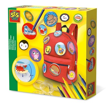 Set de desen, Creaza-ti insigne si butoni, Ses Creative Set de desen, Creaza-ti insigne si butoni, Ses Creative