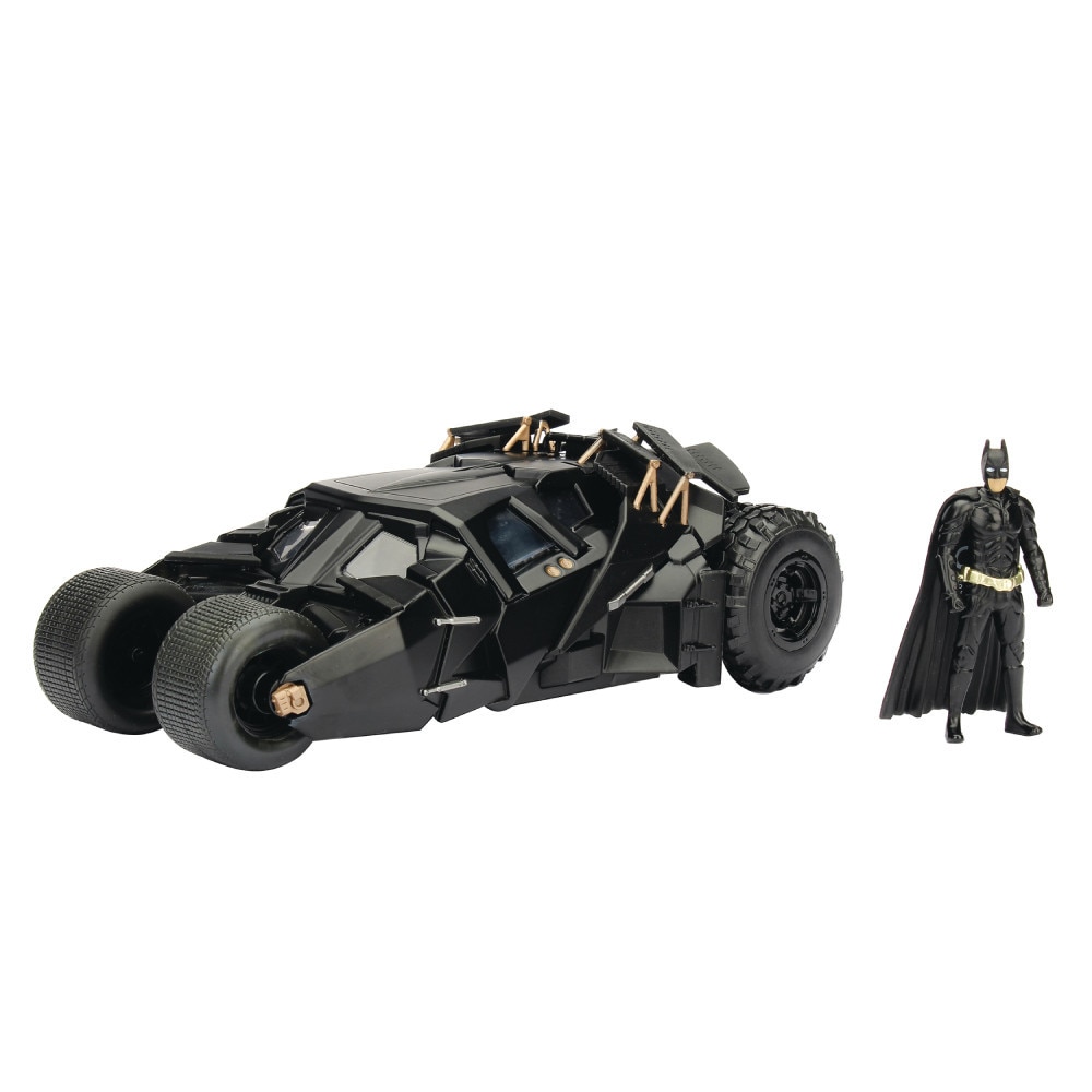 Batmóvel Filme The Dark Night 2008 Com Boneco Batman 1/24 Jada - Mister