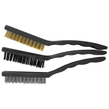 Set perii curatare cu fire inox-alama-plastic 3 bucati, Dekton DT85981 Set perii curatare cu fire inox-alama-plastic 3 bucati, Dekton DT85981