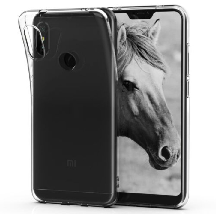Telefontok Xiaomi Mi A2 Lite / Redmi 6 Pro, Szilikon, átlátszó, 45616.03