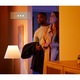 Bec inteligent LED RGBW Philips HUE, Bluetooth/Wireless, E27, 9W (60W), 806 lm, A+, lumina alba/color